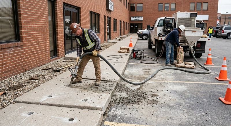 Commercial Concrete Leveling in Miami Dade County, FL