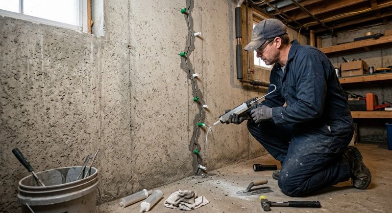 Foundation Crack Repair in Sarasota, FL