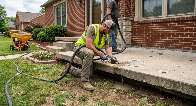 Patio Raising in Columbus, OH