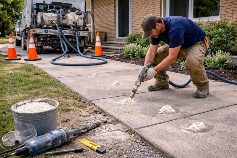 Sidewalk Leveling in Miami Dade County, FL