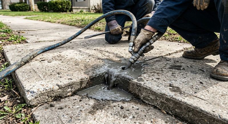 Sidewalk Raising in Des Moines, IA