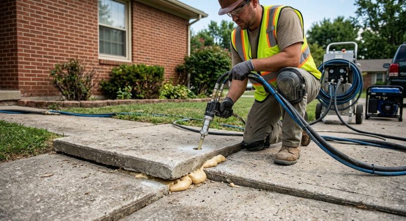 Slab Jacking in San Antonio, TX